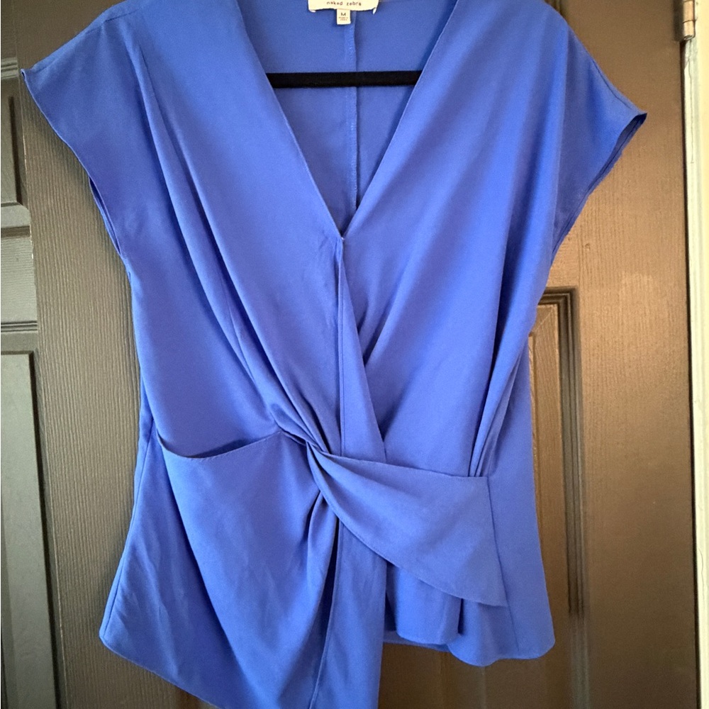 Elegant Blue Women's Top size medium